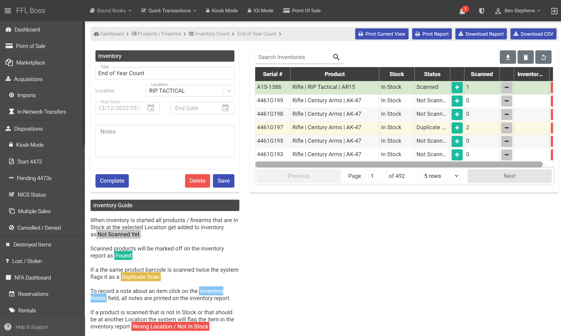 Inventory System